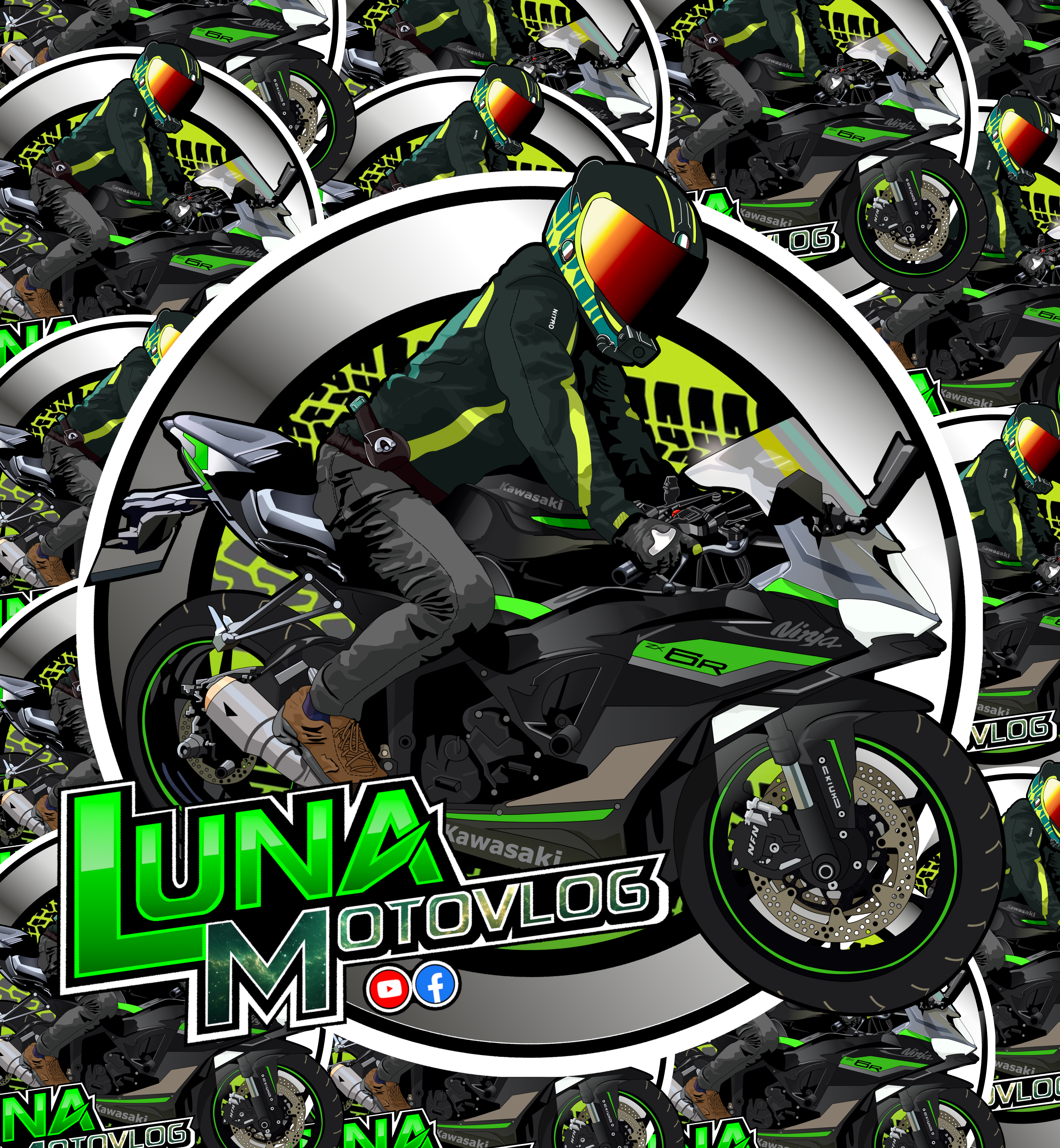 motovlog graphic design